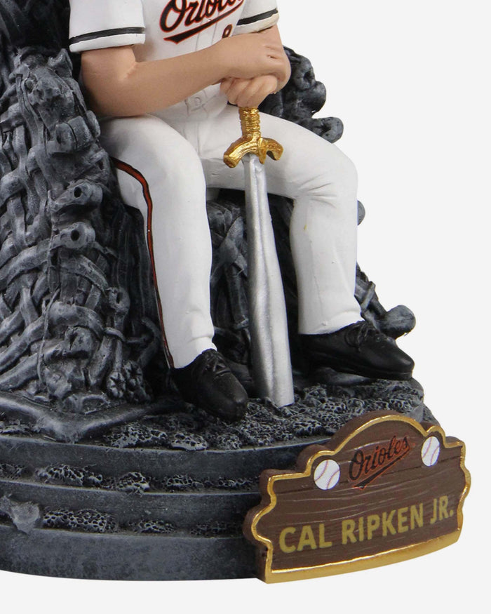 Game of Thrones™ Cal Ripken Jr Baltimore Orioles Iron Throne Legends Bobblehead FOCO - FOCO.com