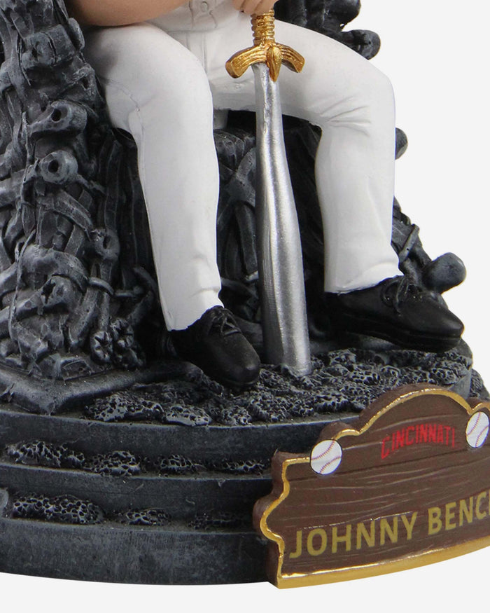 Game of Thrones™ Johnny Bench Cincinnati Reds Iron Throne Legends Bobblehead FOCO - FOCO.com