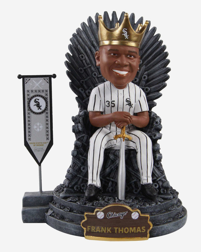 Game of Thrones™ Frank Thomas Chicago White Sox Iron Throne Legends Bobblehead FOCO - FOCO.com