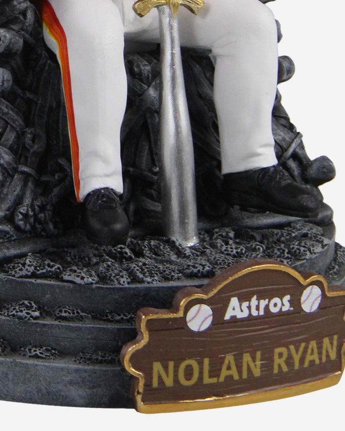 Game of Thrones™ Nolan Ryan Houston Astros Iron Throne Legends Bobblehead FOCO - FOCO.com