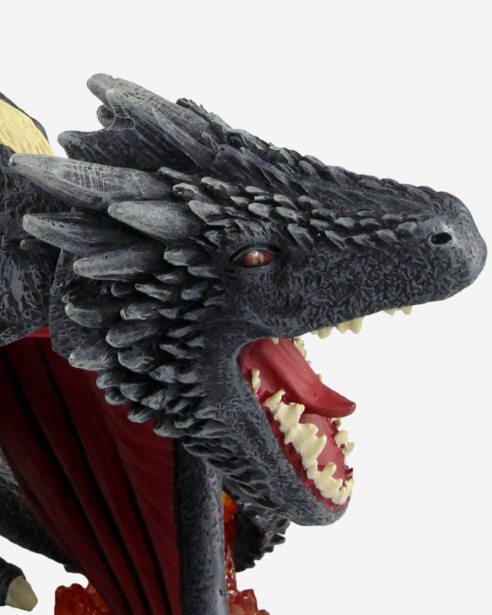 Game of Thrones™ Atlanta Braves Blooper Mascot On Fire Dragon Bobblehead FOCO - FOCO.com