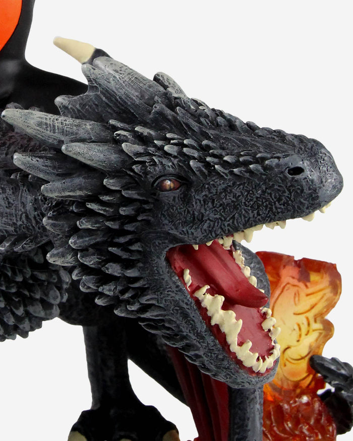 Game of Thrones™ Baltimore Orioles The Oriole Bird Mascot On Fire Dragon Bobblehead FOCO - FOCO.com