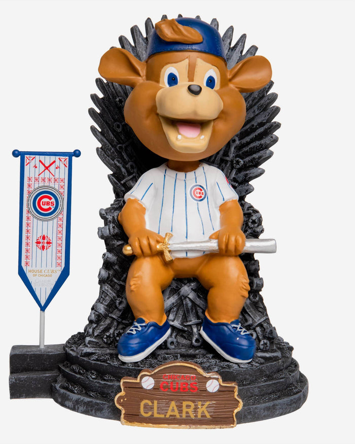 Game of Thrones™ Chicago Cubs Clark Mascot Bobblehead FOCO - FOCO.com
