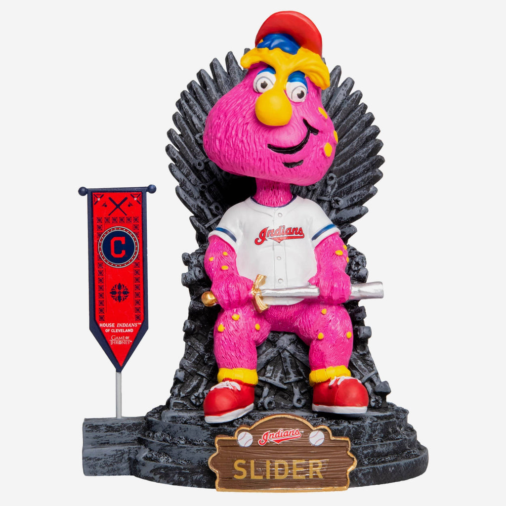 Game of Thrones™ Cleveland Guardians Slider Mascot Bobblehead FOCO - FOCO.com