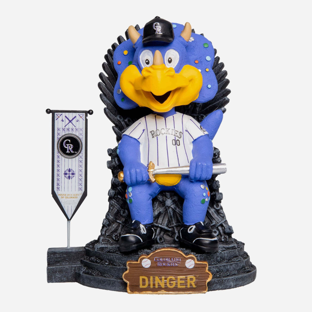 Game of Thrones™ Colorado Rockies Dinger Mascot Bobblehead FOCO - FOCO.com