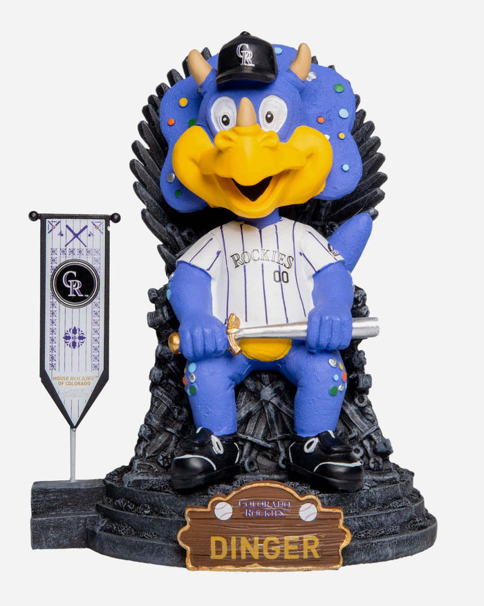 Game of Thrones™ Colorado Rockies Dinger Mascot Bobblehead FOCO - FOCO.com