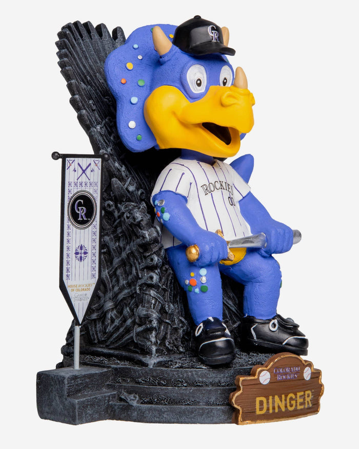 Game of Thrones™ Colorado Rockies Dinger Mascot Bobblehead FOCO - FOCO.com