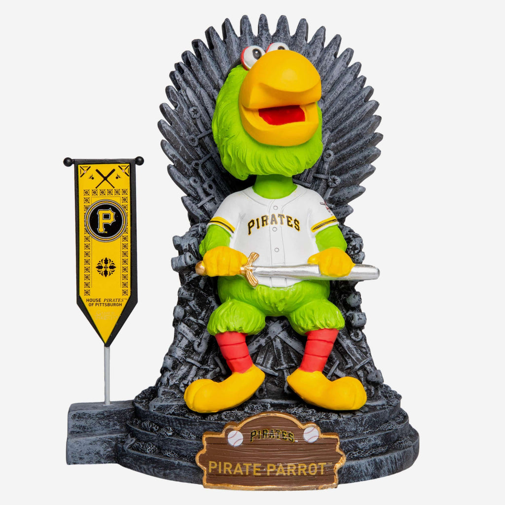 Game of Thrones™ Pittsburgh Pirates Pirate Parrot Mascot Bobblehead FOCO - FOCO.com