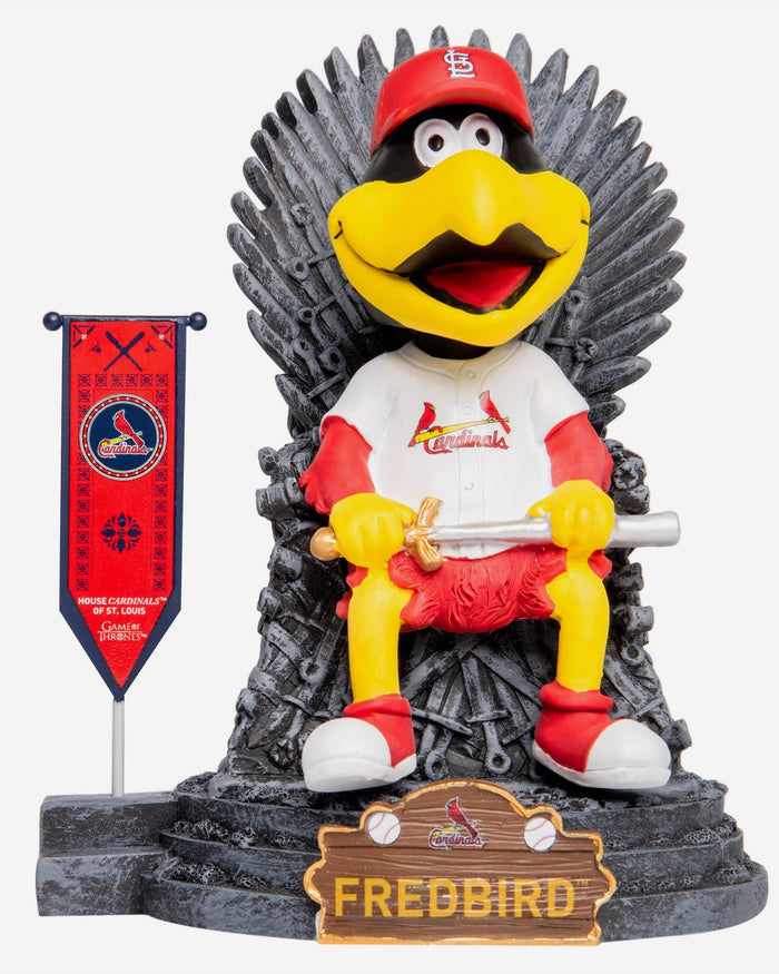 Game of Thrones™ St Louis Cardinals Fredbird Mascot Bobblehead FOCO - FOCO.com