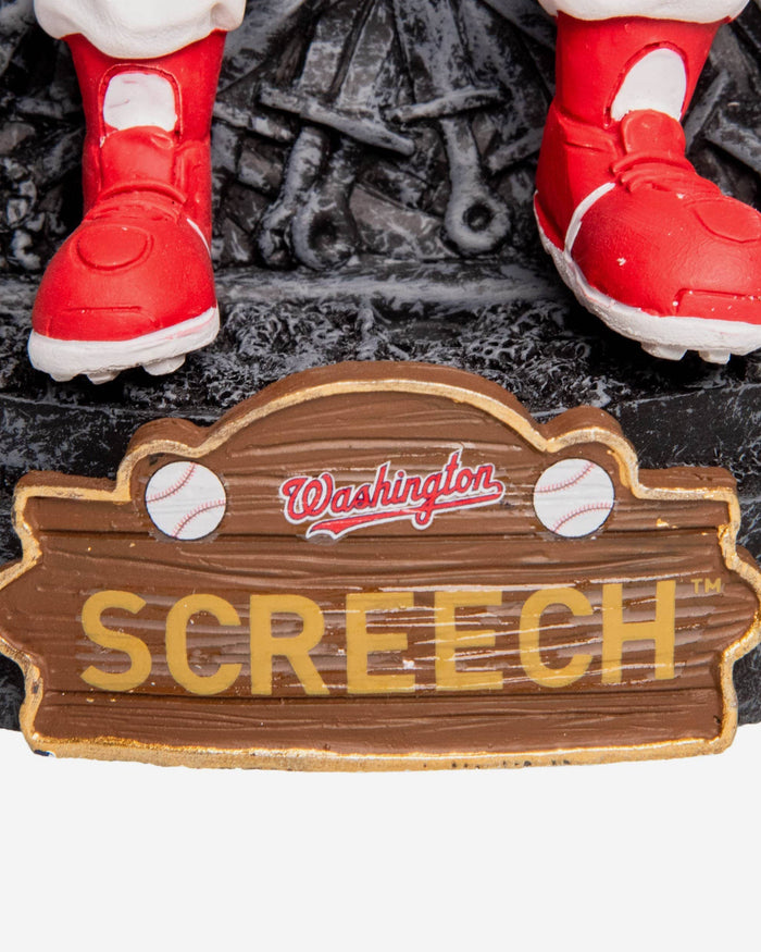 Game of Thrones™ Washington Nationals Screech Mascot Bobblehead FOCO - FOCO.com