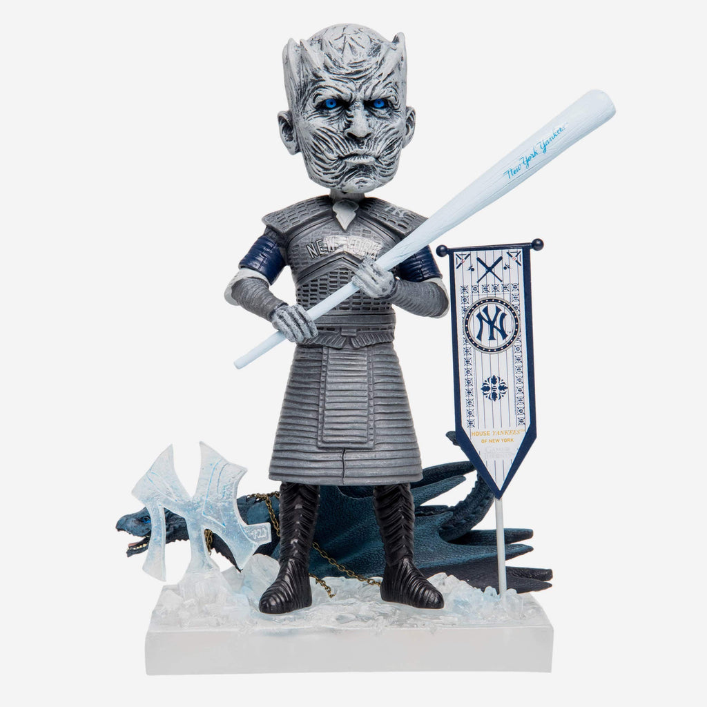 Game of Thrones™ New York Yankees Night King Bobblehead FOCO - FOCO.com