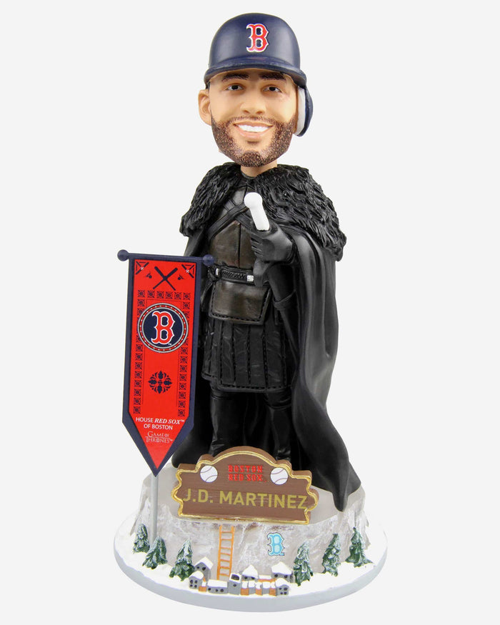 Game of Thrones™ Boston Red Sox JD Martinez Night's Watch Bobblehead FOCO - FOCO.com