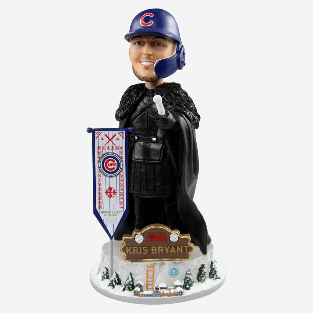 Game of Thrones™ Chicago Cubs Kris Bryant Night's Watch Bobblehead FOCO - FOCO.com