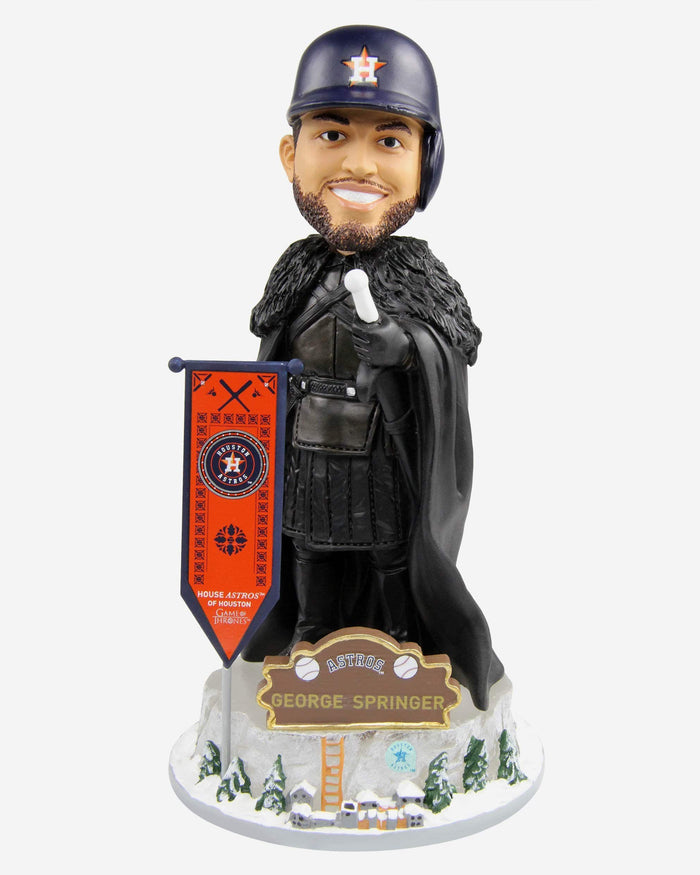 Game of Thrones™ Houston Astros George Springer Night's Watch Bobblehead FOCO - FOCO.com