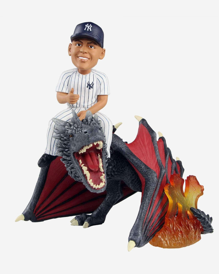 Game of Thrones™ New York Yankees Giancarlo Stanton Fire Dragon Bobblehead FOCO - FOCO.com