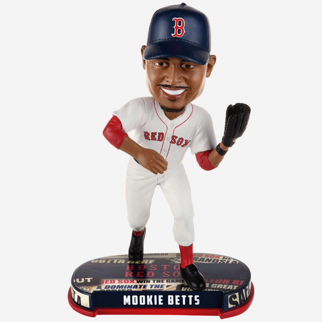 Mookie Betts Boston Red Sox Headline Bobblehead FOCO - FOCO.com