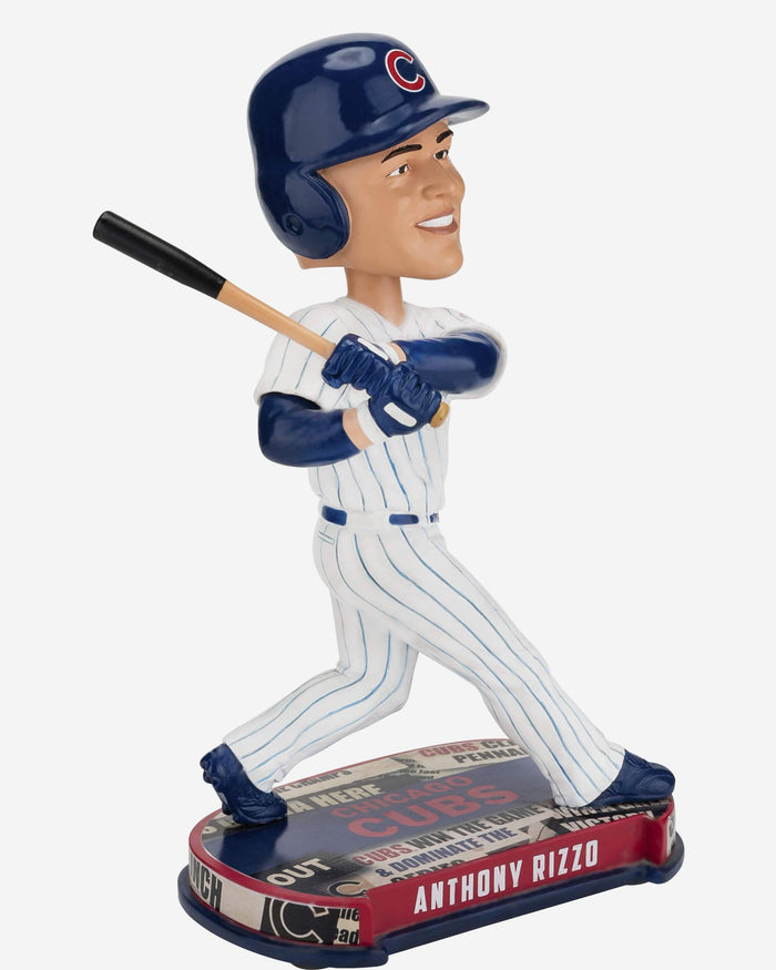 Anthony Rizzo Chicago Cubs Headline Bobblehead FOCO - FOCO.com