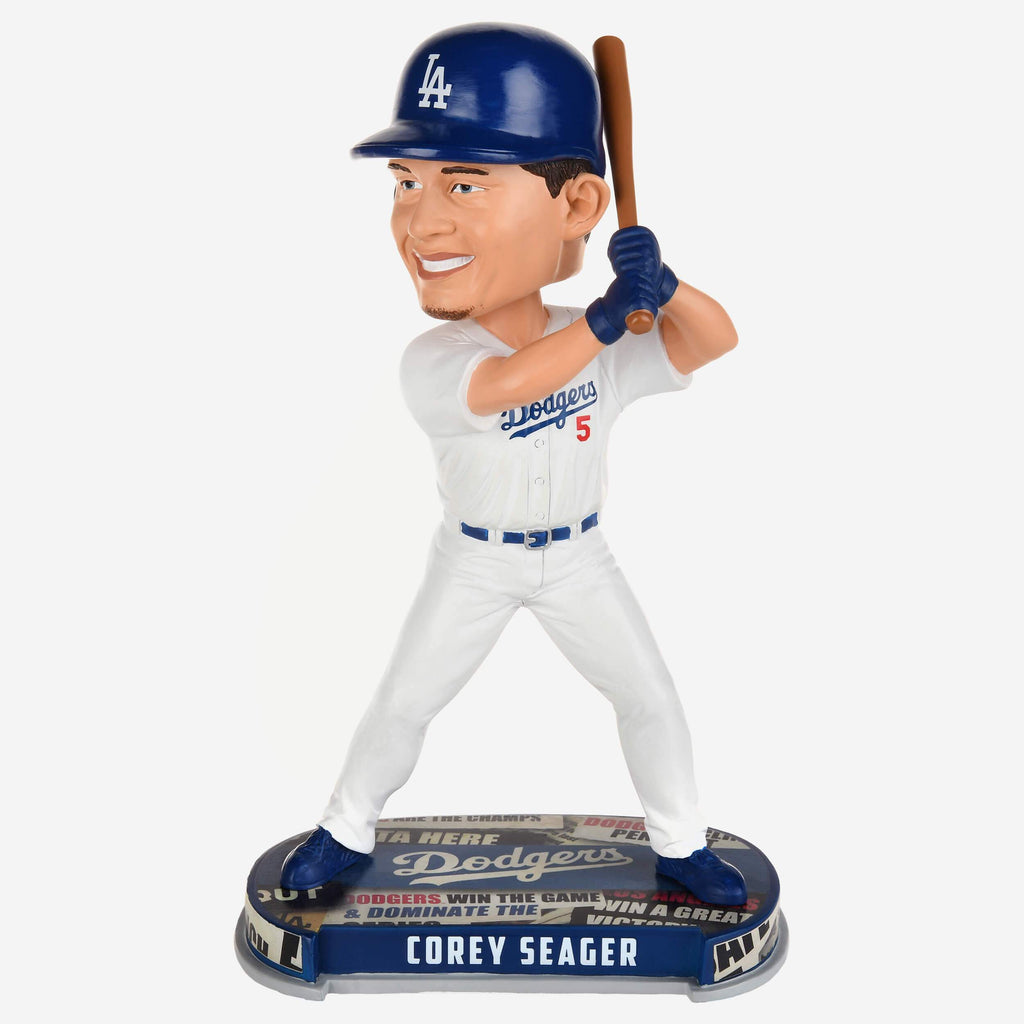 Corey Seager Los Angeles Dodgers Headline Bobblehead FOCO - FOCO.com