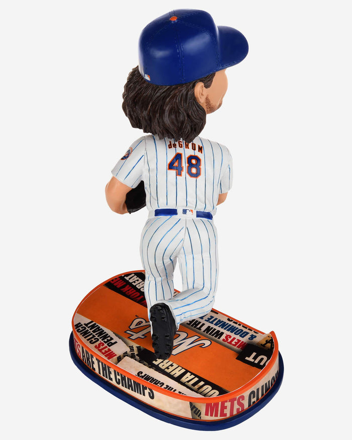 Jacob deGrom New York Mets Headline Bobblehead FOCO - FOCO.com