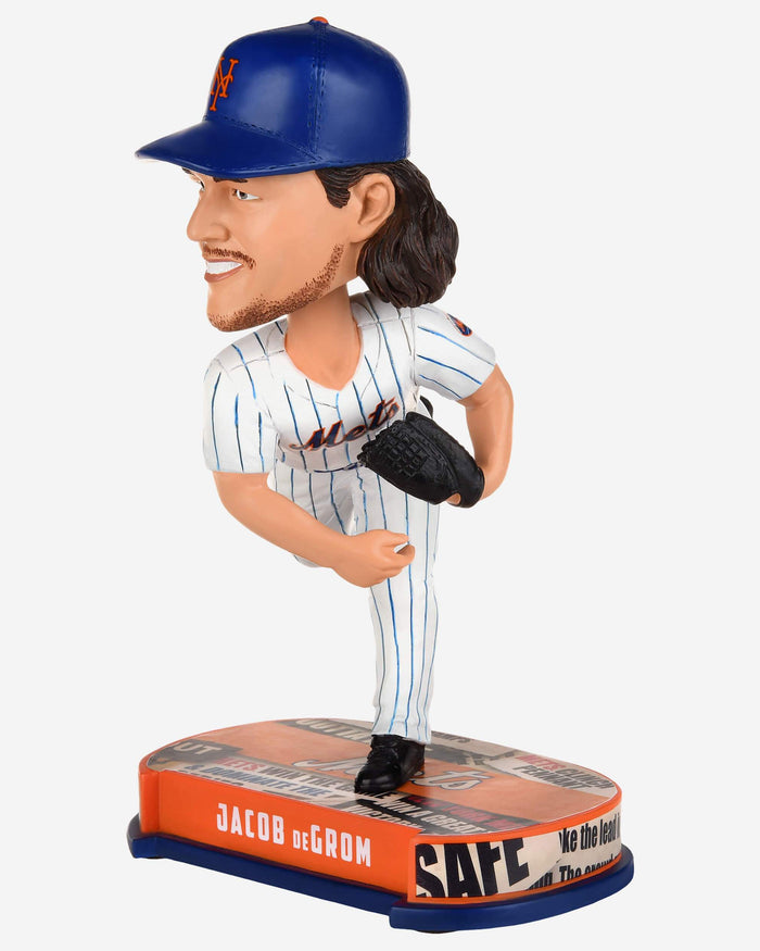 Jacob deGrom New York Mets Headline Bobblehead FOCO - FOCO.com