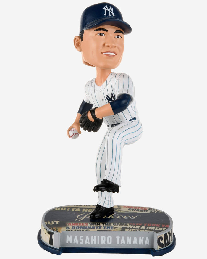 Masahiro Tanaka New York Yankees Headline Bobblehead FOCO - FOCO.com