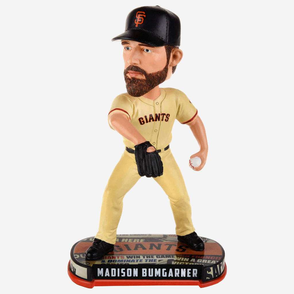 Madison Bumgarner San Francisco Giants Headline Bobblehead FOCO - FOCO.com
