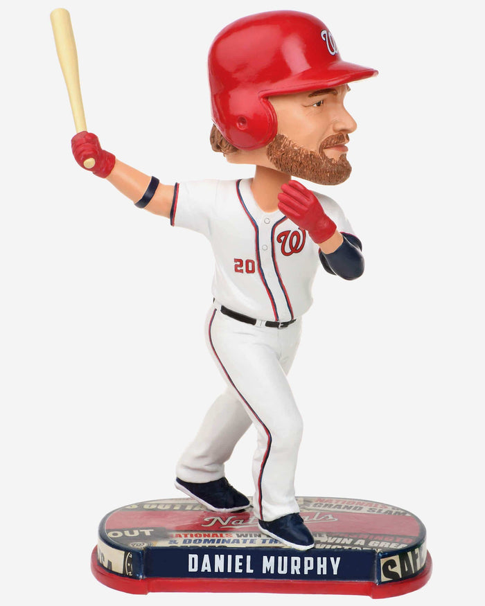 Daniel Murphy Washington Nationals Headline Bobblehead FOCO - FOCO.com