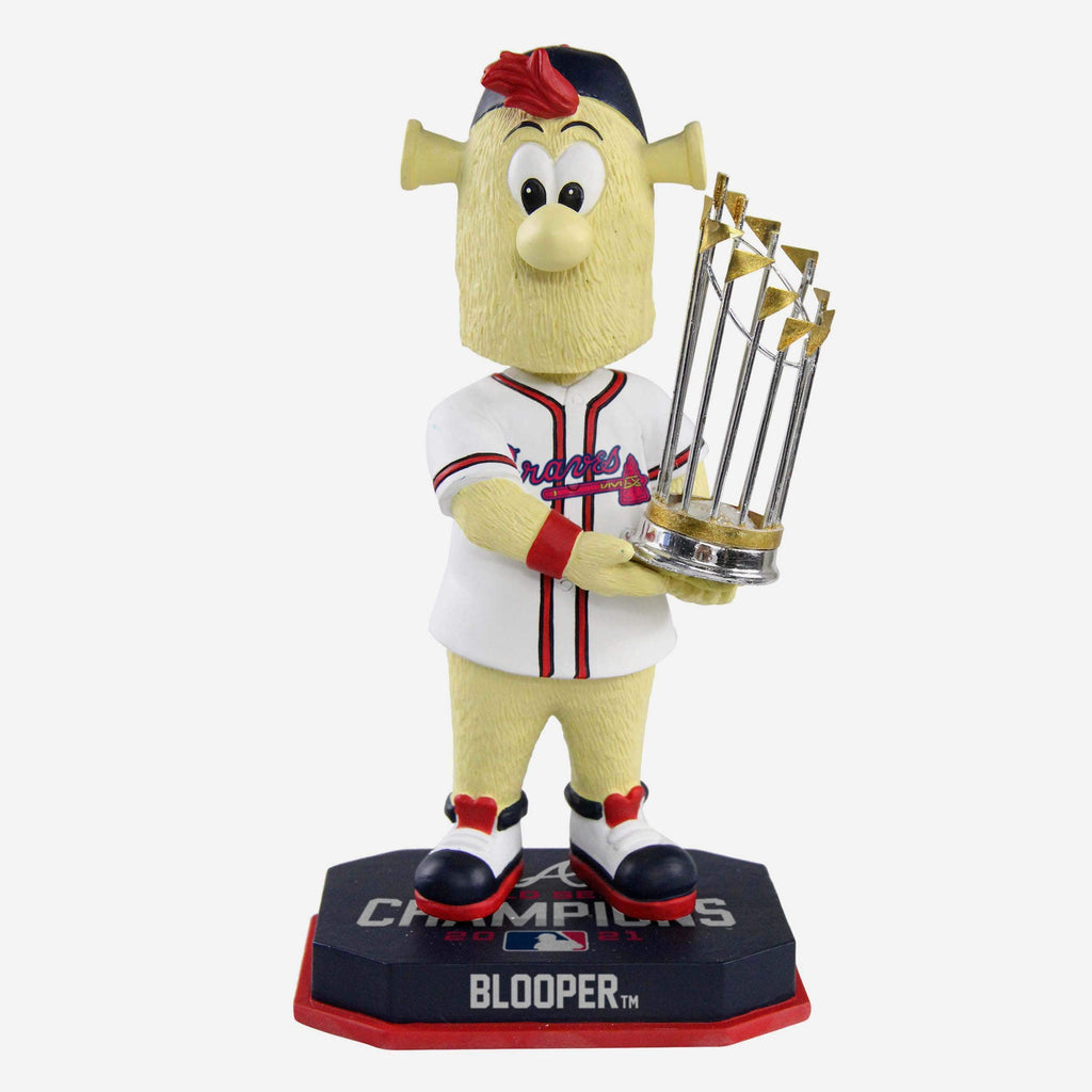 Blooper Atlanta Braves 2021 World Series Champions Bobblehead FOCO - FOCO.com