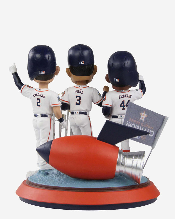 Houston Astros 2022 World Series Champions Rocketmen Mini Bobblehead Scene FOCO - FOCO.com