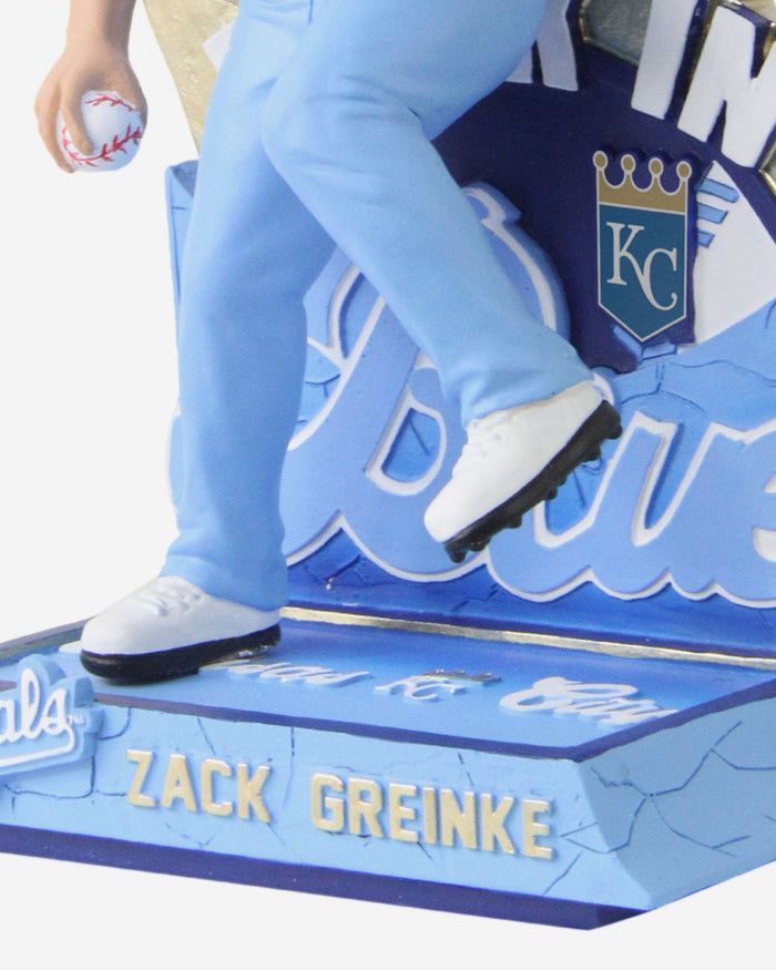 Zack Greinke Kansas City Royals Retro Jersey Bobblehead FOCO - FOCO.com