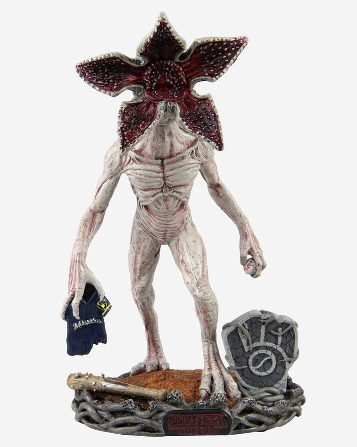 Milwaukee Brewers Stranger Things Demogorgon Bobblehead FOCO - FOCO.com