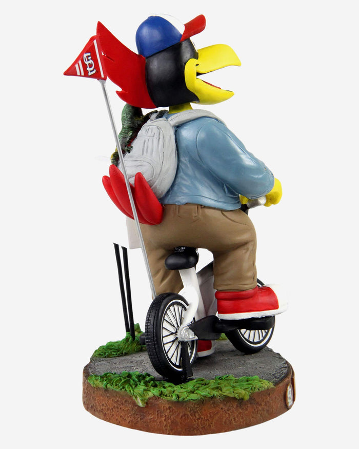 Fredbird St Louis Cardinals Stranger Things Mascot On Bike Bobblehead FOCO - FOCO.com