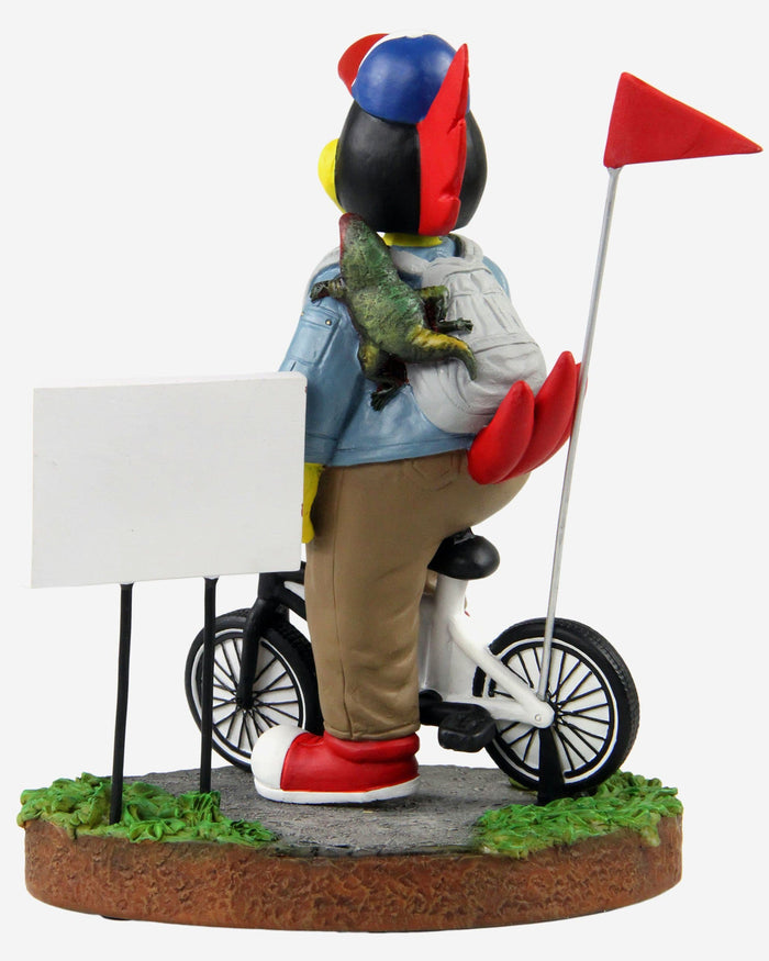 Fredbird St Louis Cardinals Stranger Things Mascot On Bike Bobblehead FOCO - FOCO.com