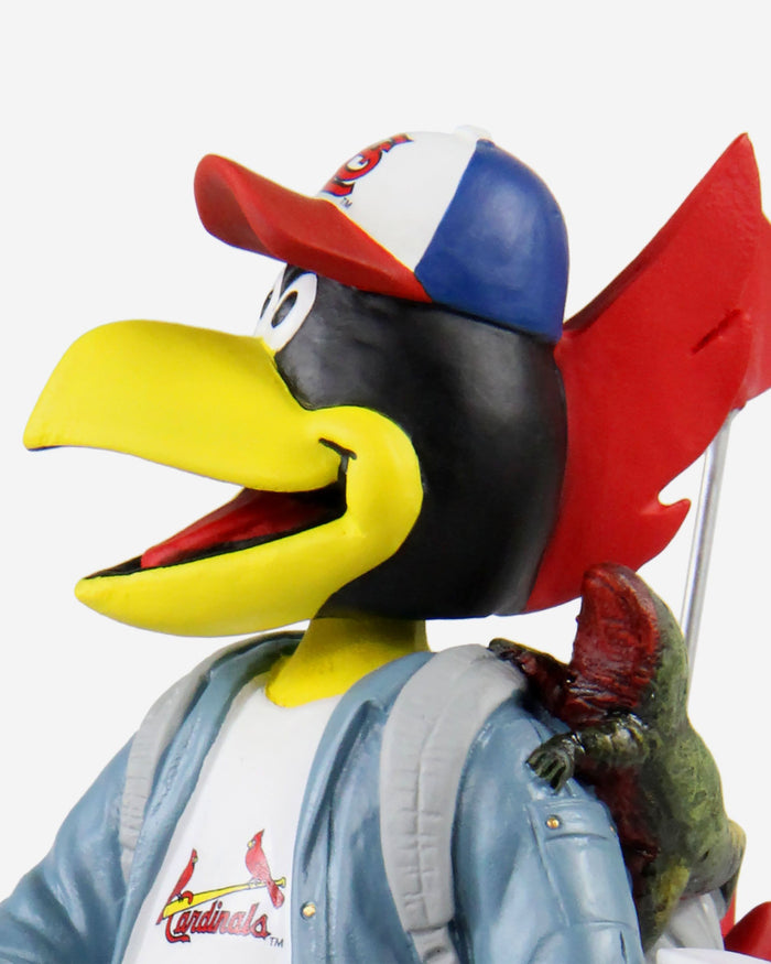 Fredbird St Louis Cardinals Stranger Things Mascot On Bike Bobblehead FOCO - FOCO.com