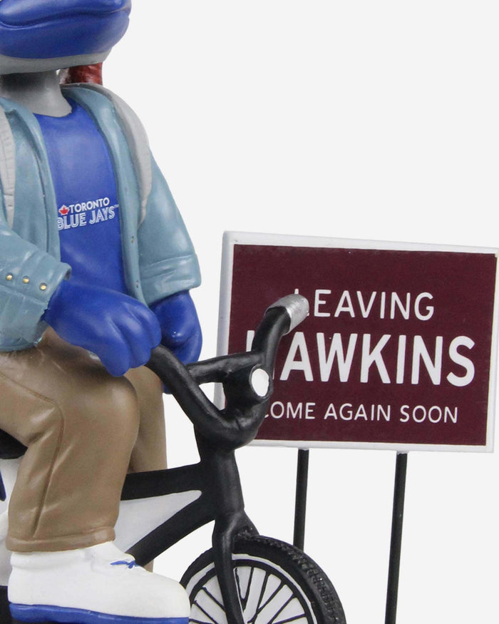 Ace Toronto Blue Jays Stranger Things Mascot On Bike Bobblehead FOCO - FOCO.com