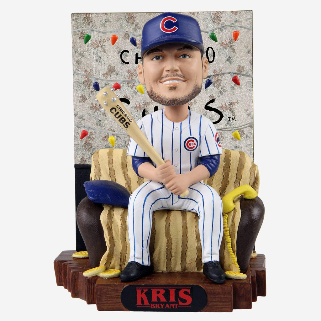 Kris Bryant Chicago Cubs Stranger Things Alphabet Wall Bobblehead FOCO - FOCO.com