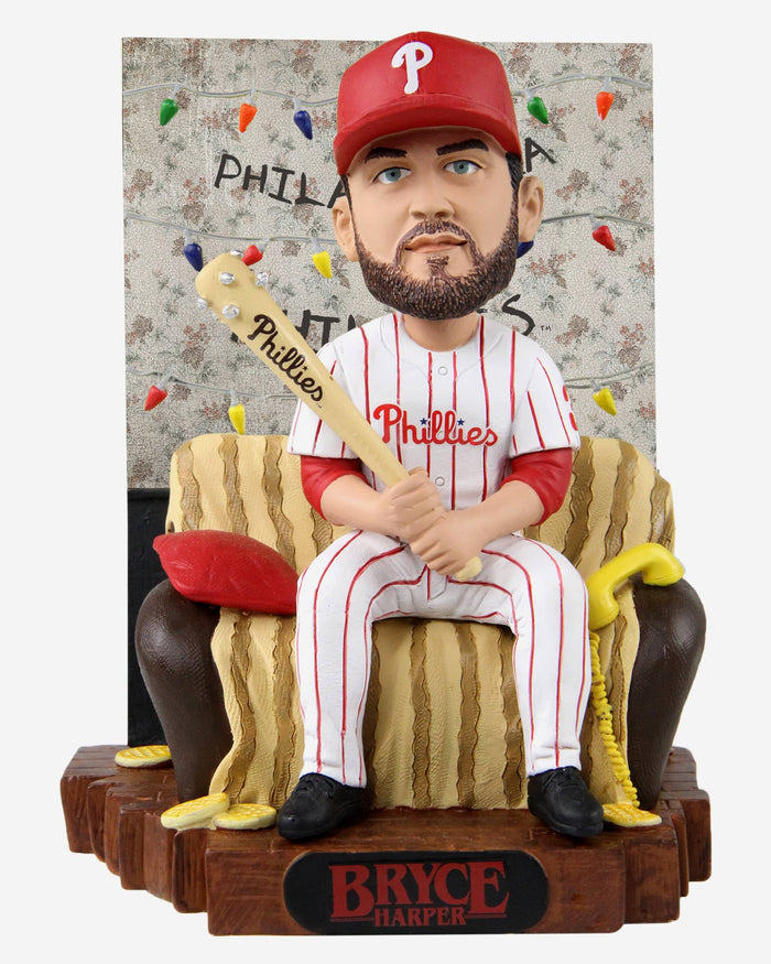 Bryce Harper Philadelphia Phillies Stranger Things Alphabet Wall Bobblehead FOCO - FOCO.com