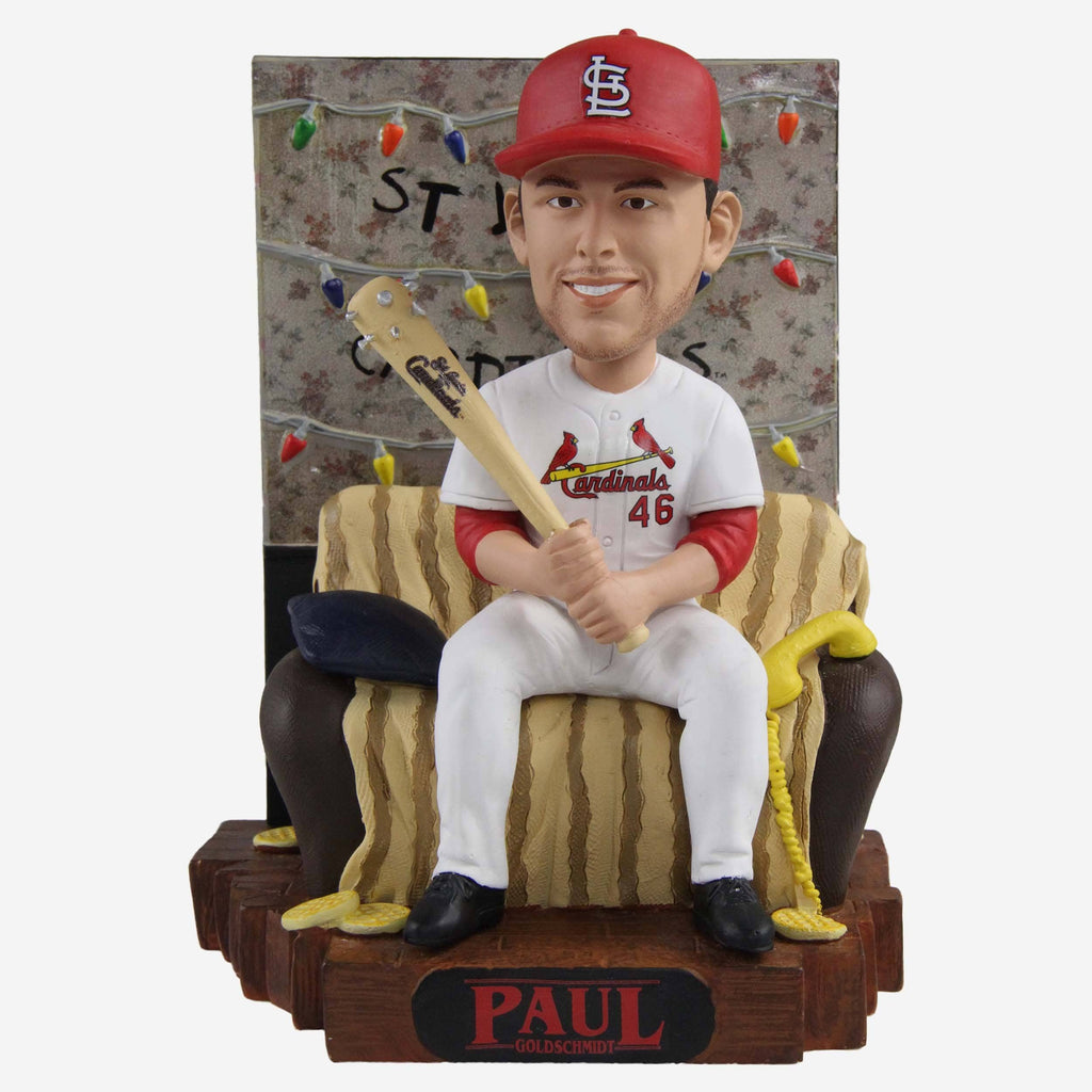Paul Goldschmidt St Louis Cardinals Stranger Things Alphabet Wall Bobblehead FOCO - FOCO.com