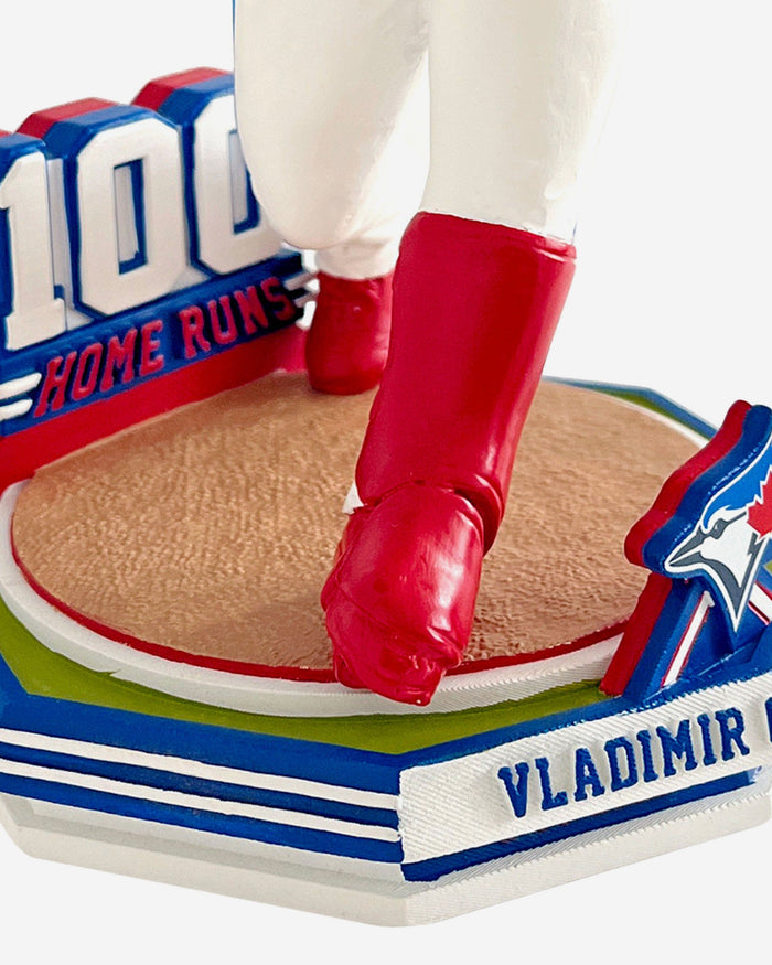 Vladimir Guerrero Jr Toronto Blue Jays 100th Home Run Bobblehead FOCO - FOCO.com
