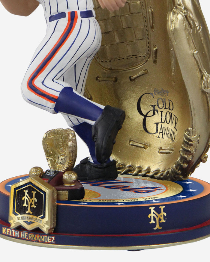 Keith Hernandez New York Mets 11X Gold Glove Award Bobblehead FOCO - FOCO.com