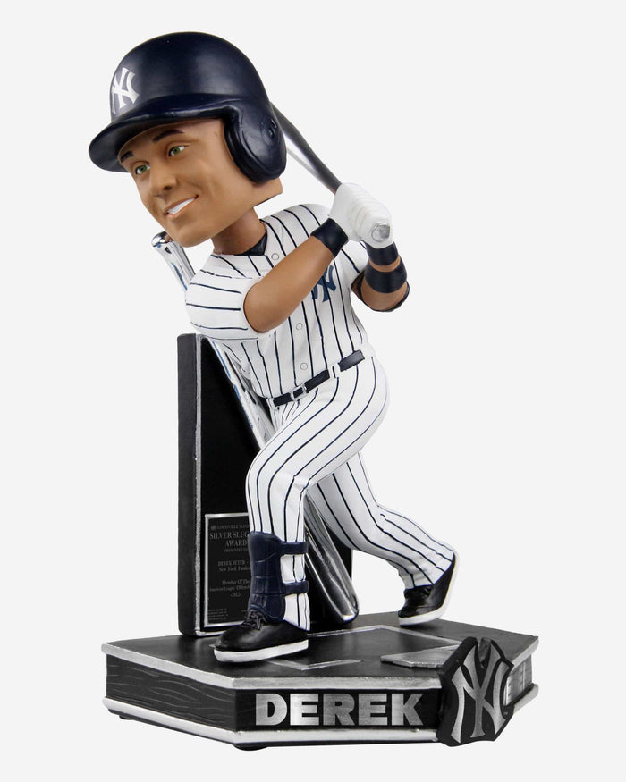 Derek Jeter New York Yankees 2012 Silver Slugger Bobblehead FOCO - FOCO.com