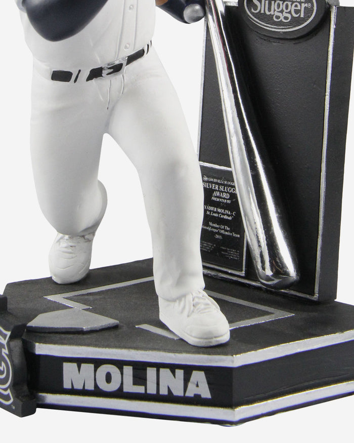 Yadier Molina St Louis Cardinals 2013 Silver Slugger Bobblehead FOCO - FOCO.com