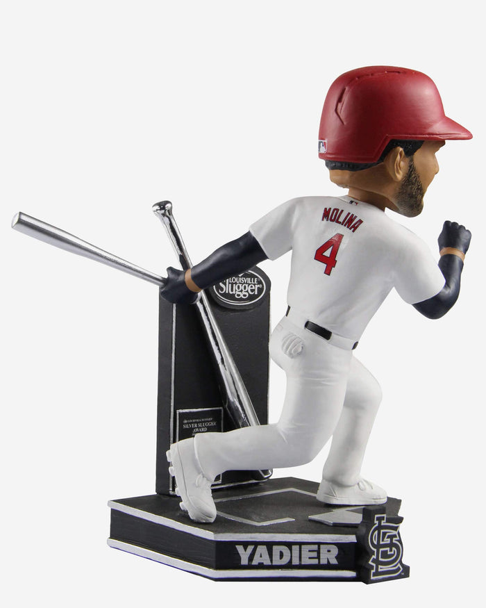 Yadier Molina St Louis Cardinals 2013 Silver Slugger Bobblehead FOCO - FOCO.com