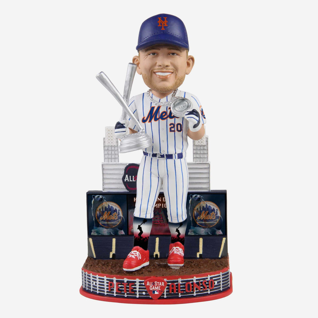 Pete Alonso New York Mets 2019 Home Run Derby Champion Bobblehead FOCO - FOCO.com