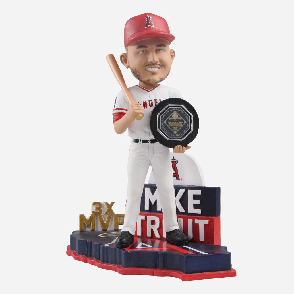 Mike Trout Los Angeles Angels 2019 American League MVP Bobblehead FOCO - FOCO.com
