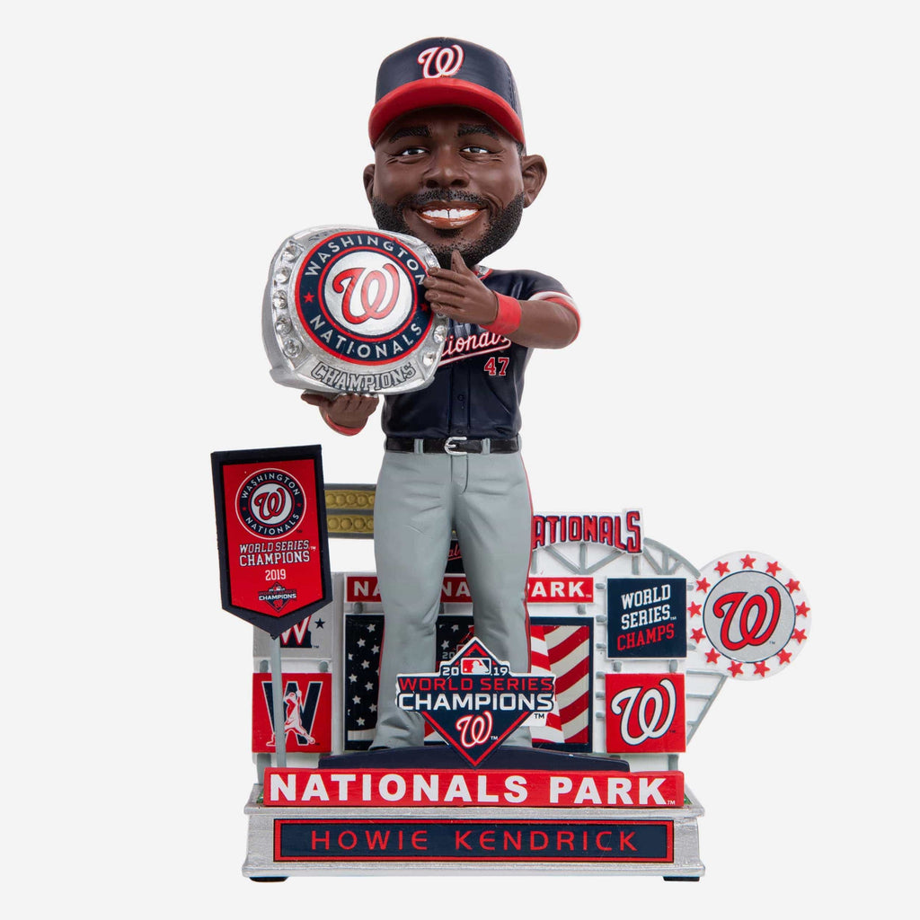 Howie Kendrick Washington Nationals Banner Ceremony Bobblehead FOCO - FOCO.com