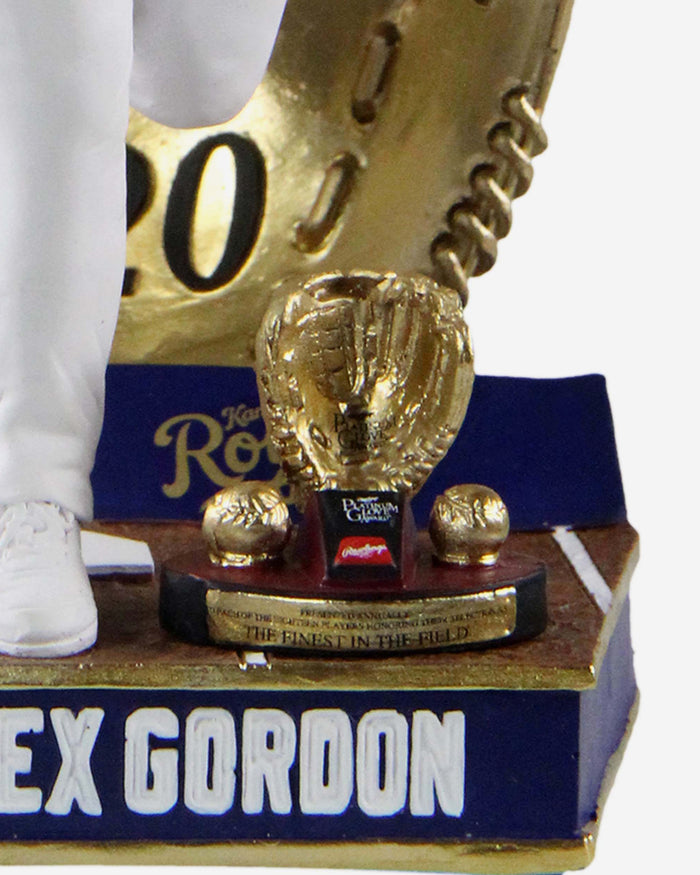 Alex Gordon Kansas City Royals 2020 Gold Glove Bobblehead FOCO - FOCO.com