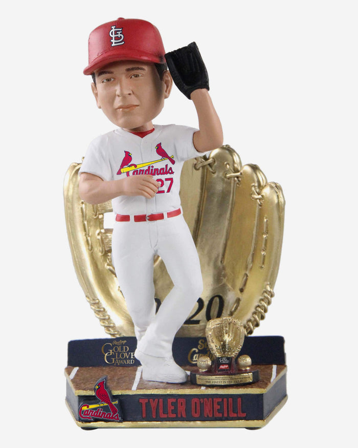 Tyler O'Neill St Louis Cardinals 2020 Gold Glove Bobblehead FOCO - FOCO.com
