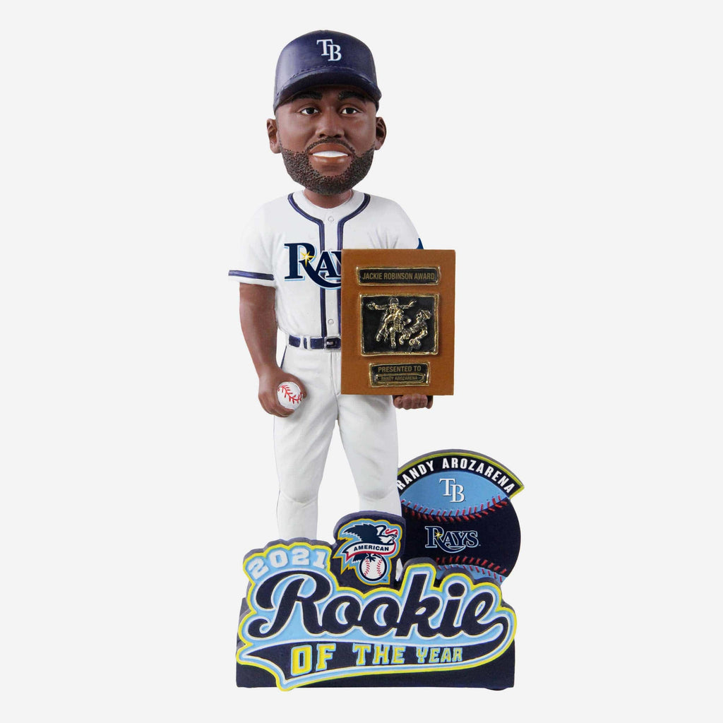 Randy Arozarena Tampa Bay Rays 2021 AL Rookie Of The Year Bobblehead FOCO - FOCO.com
