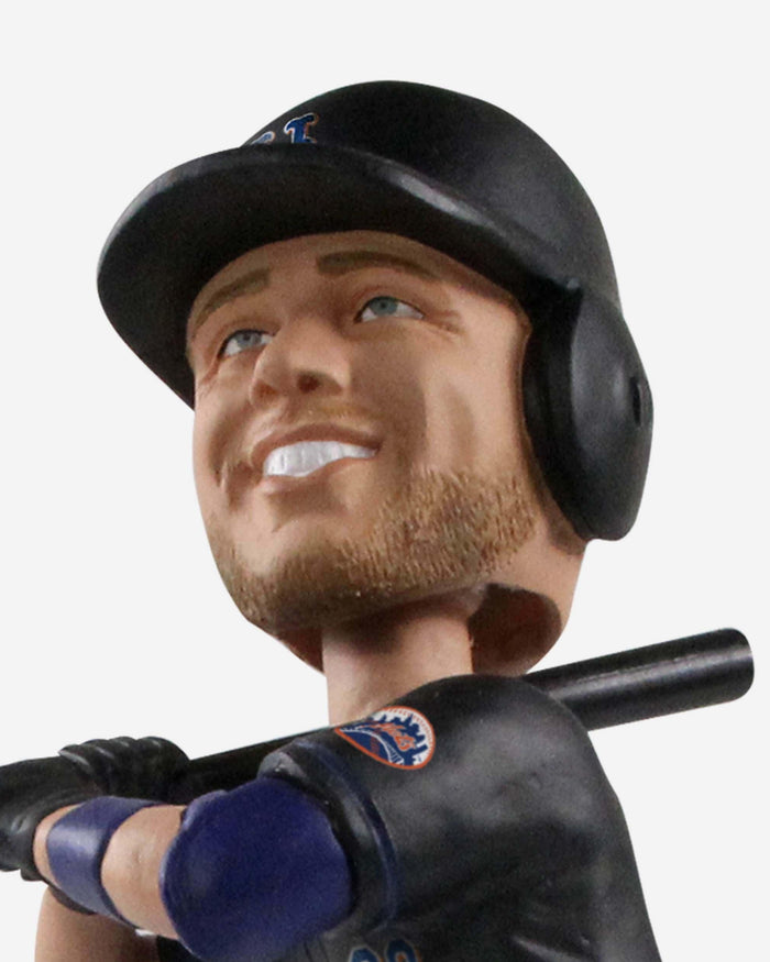 Pete Alonso New York Mets Black Jersey Bobblehead FOCO - FOCO.com